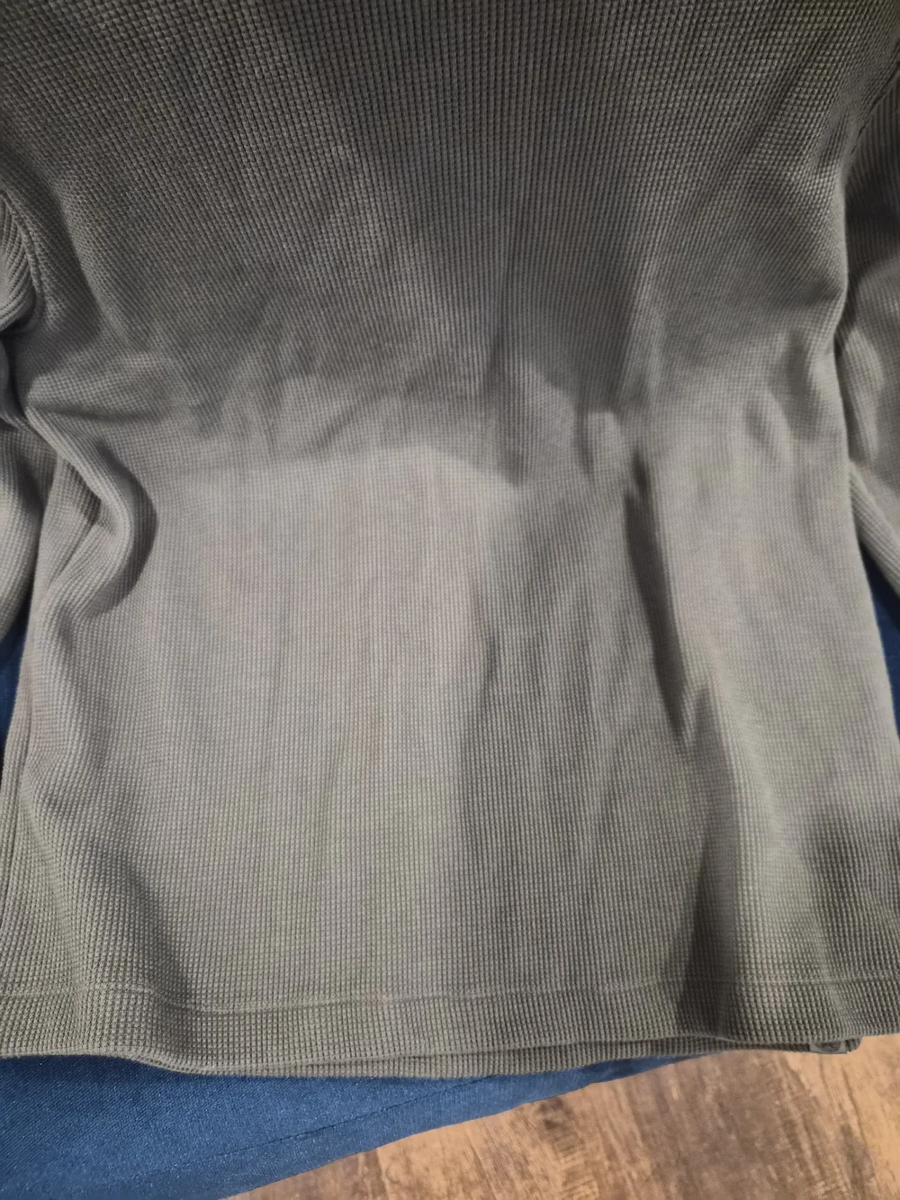 Mens Lululemon Long Sleeve Crew Waffle Knit